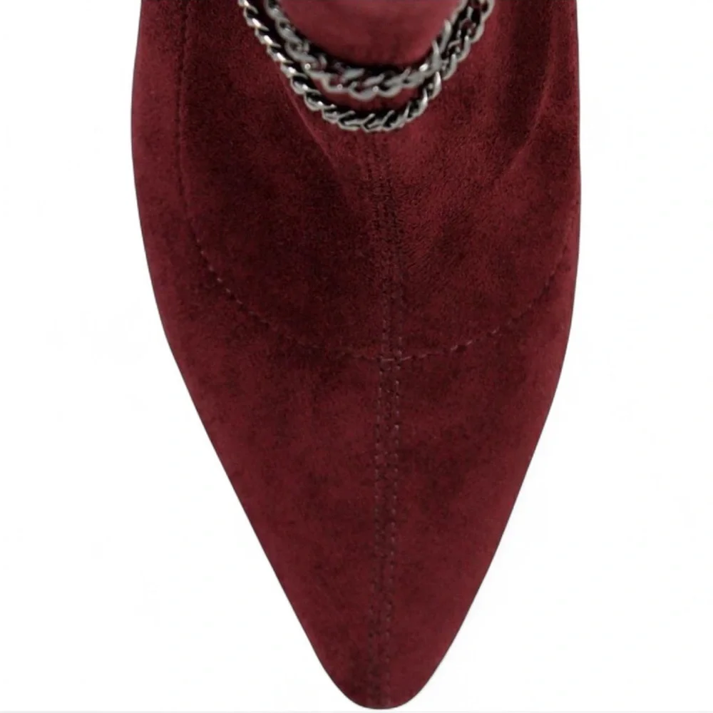 Chain Pointed Toe Bootie‎ - Picture 6 of 10